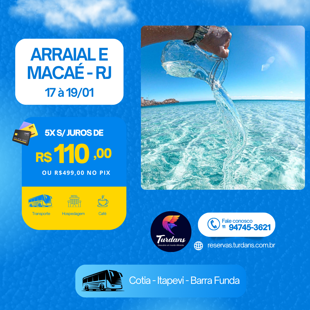 ARRAIAL E MACAÉ - RJ