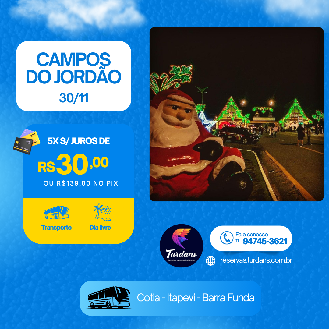 CAMPOS DO JORDÃO - NATAL LUZ