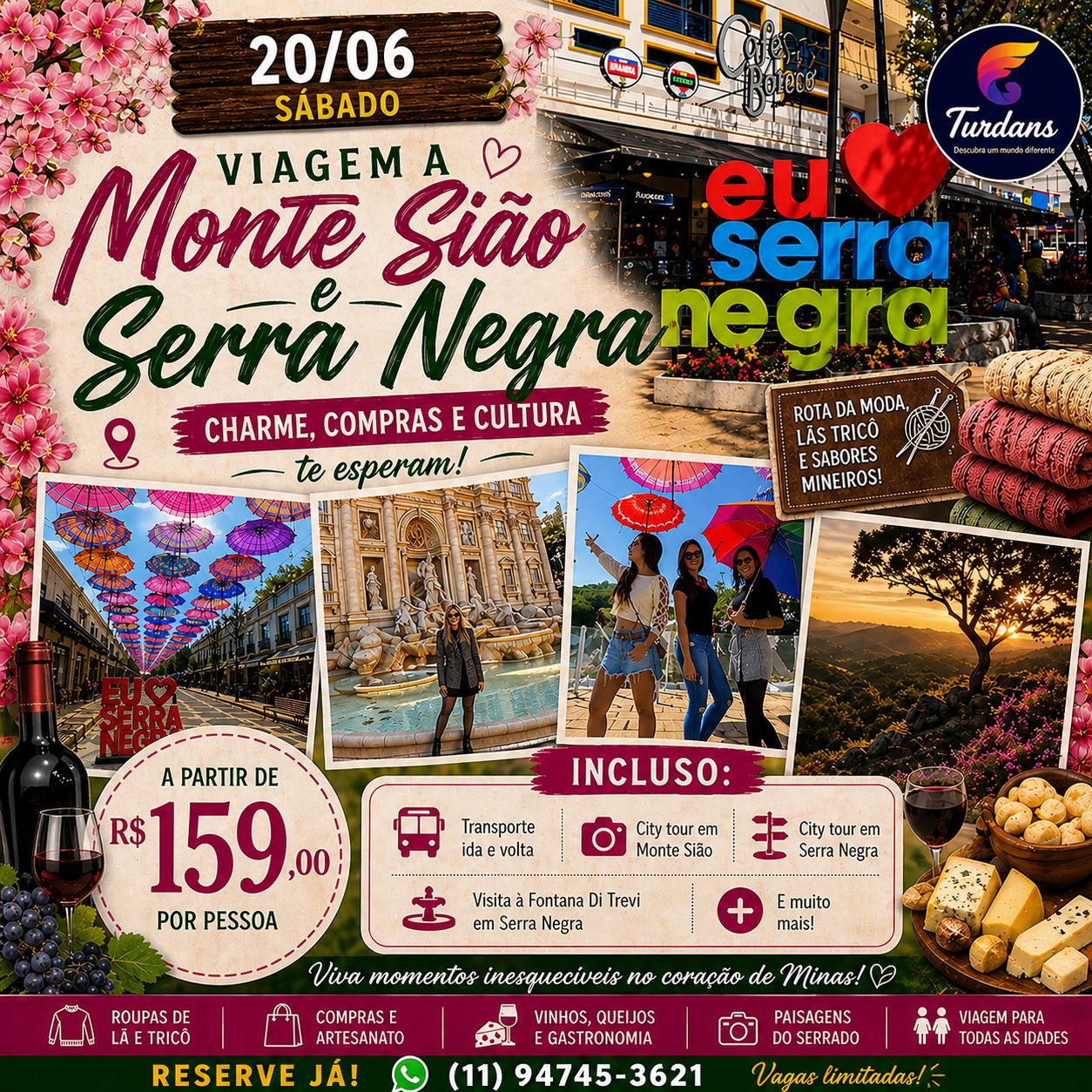 MONTE SIÃO E SERRA NEGRA